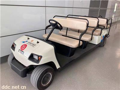  8座无顶电瓶高尔夫球车、敞篷酒店接待观光车